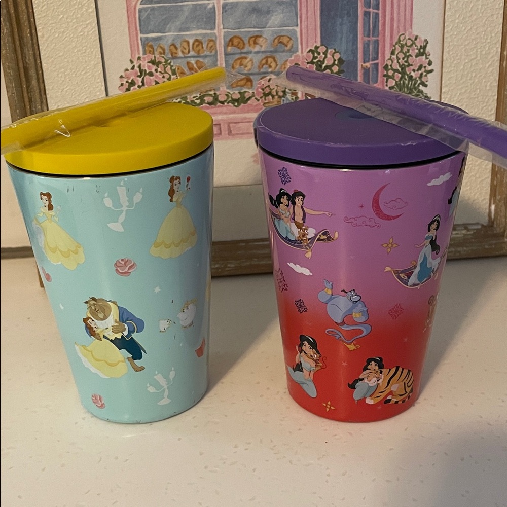Set of 2 Simple Modern Stainless Steel 12 oz Tumblers